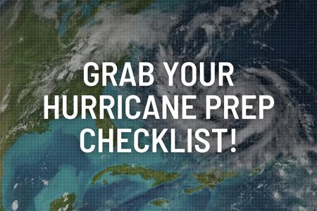 Grab Your Hurricane Prep Checklist!