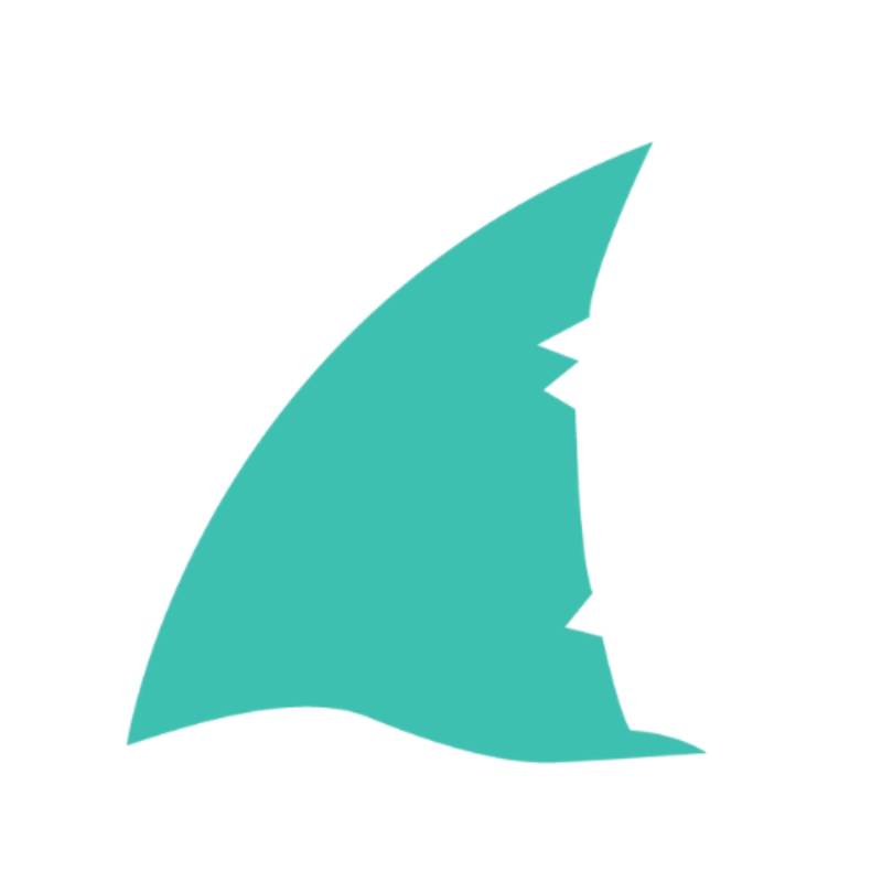 Bullshark Fin Logo _Teal (1)